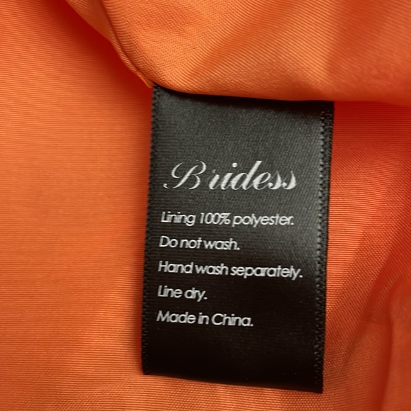 Orange Prom dress - Picture 9 of 9